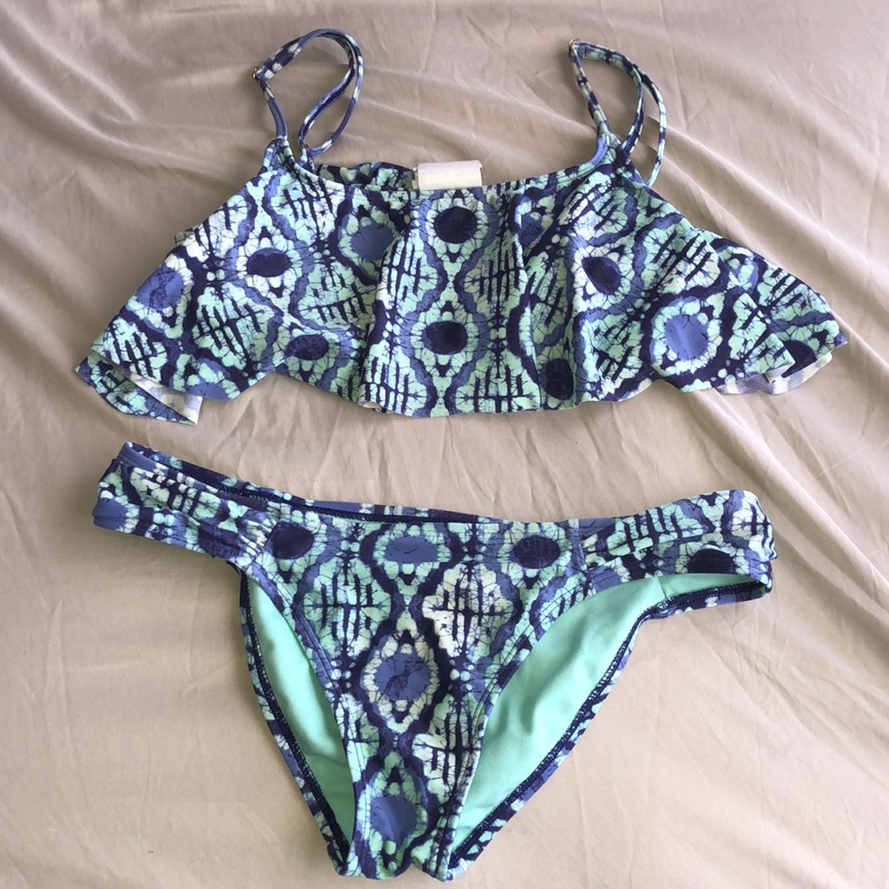 Two piece swim suit by Roxy